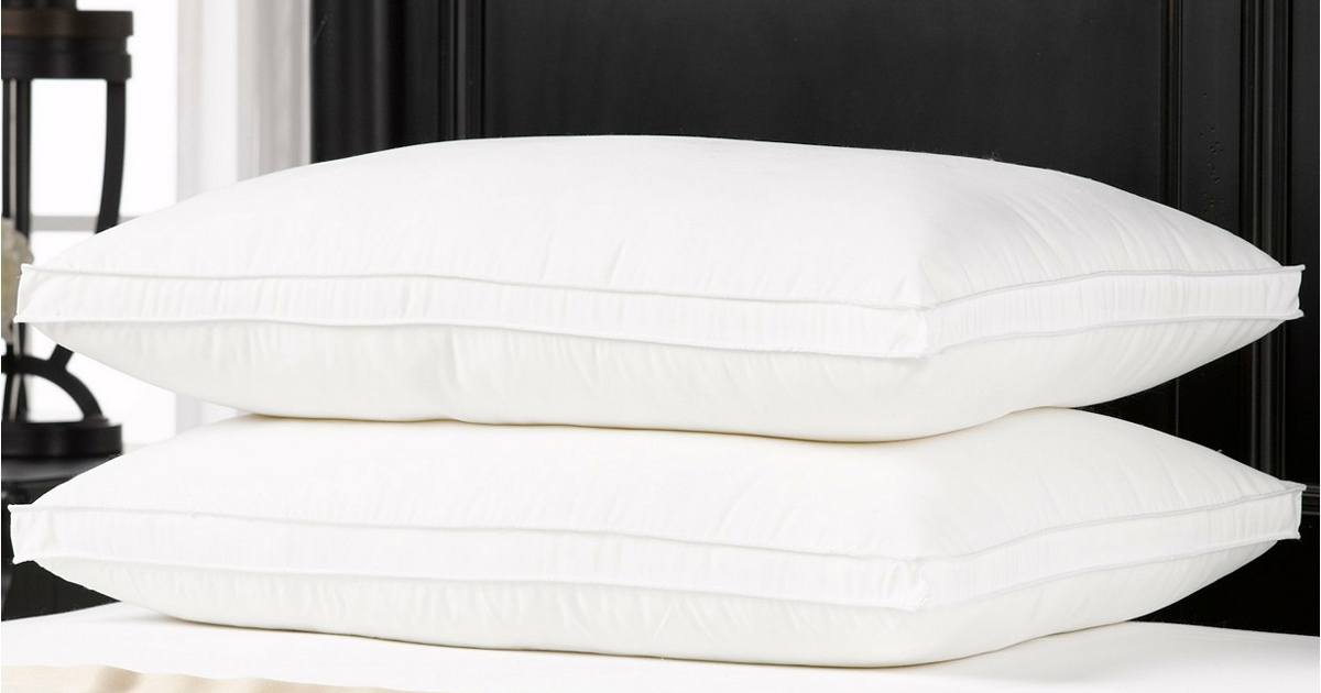 Ella Jayne Overstuffed Plush Medium Firm Density Gel Filled Side Back Sleeper Pillow