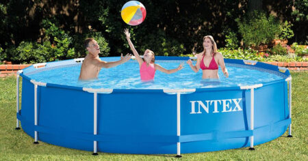 Intex EH Foot x Inch Above Ground Swimming Pool Pump Not Included