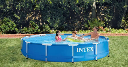 Intex Metal Frame Pool Set x