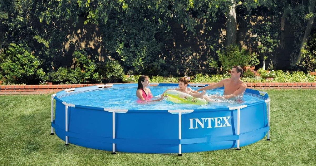 Intex Metal Frame Pool Set x