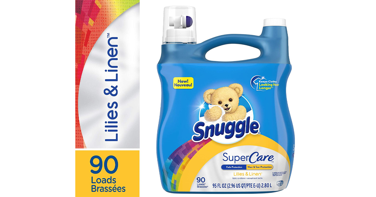 Snuggle SuperCare Liquid Fabric Softener
