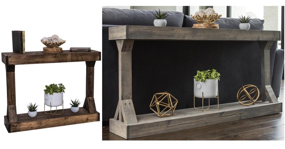 barb console table