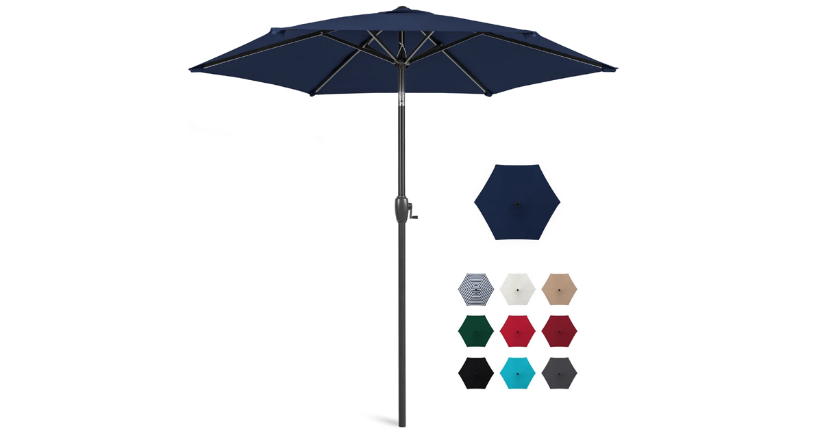 ft Outdoor Market Patio Umbrella