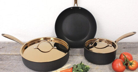 Berghoff Black Starter Cookware Piece Set
