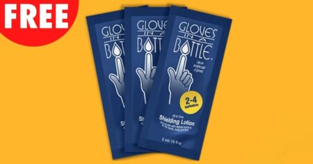 FREE GLOVES IN BOTTLE SAMPLES