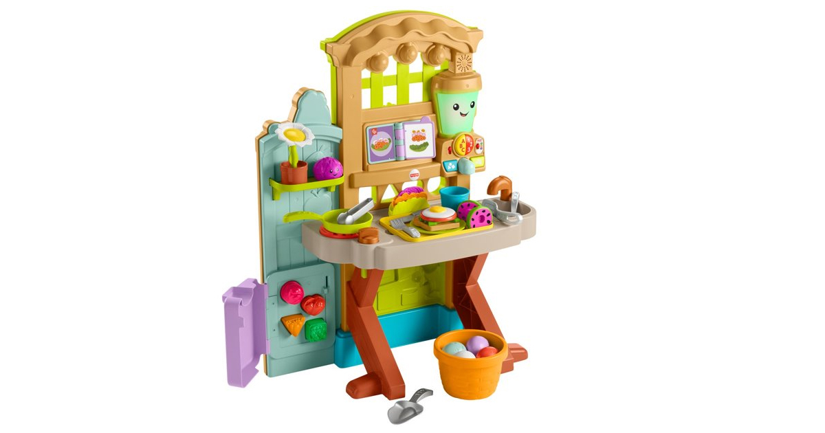 Fisher Price Laugh Learn Grow The Fun Garden Play Kitchen