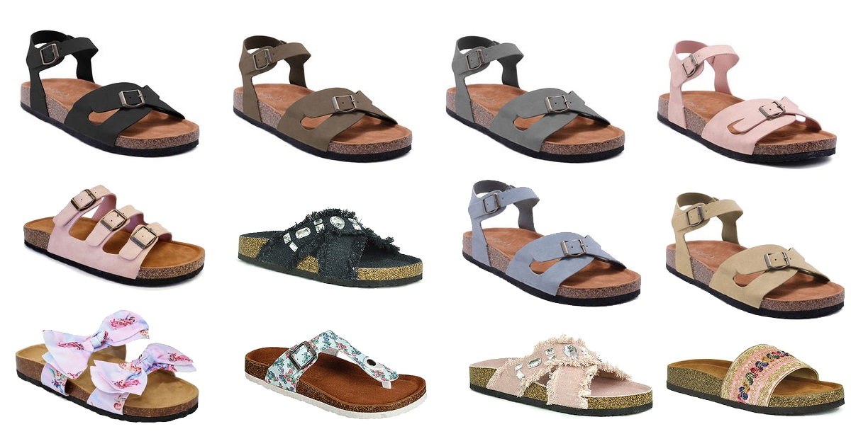 Footbed Sandals