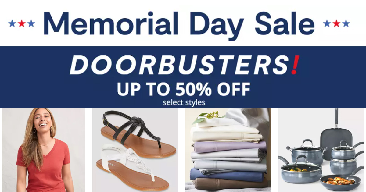 JCPENNEY MEMORIAL DAY SALE