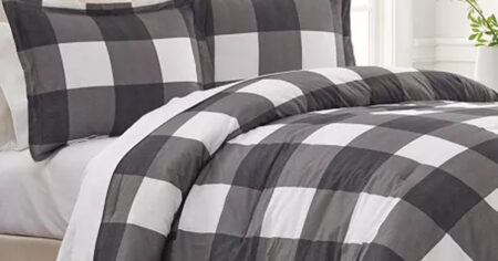 Modern Southern Home Buffalo Check Comforter Set