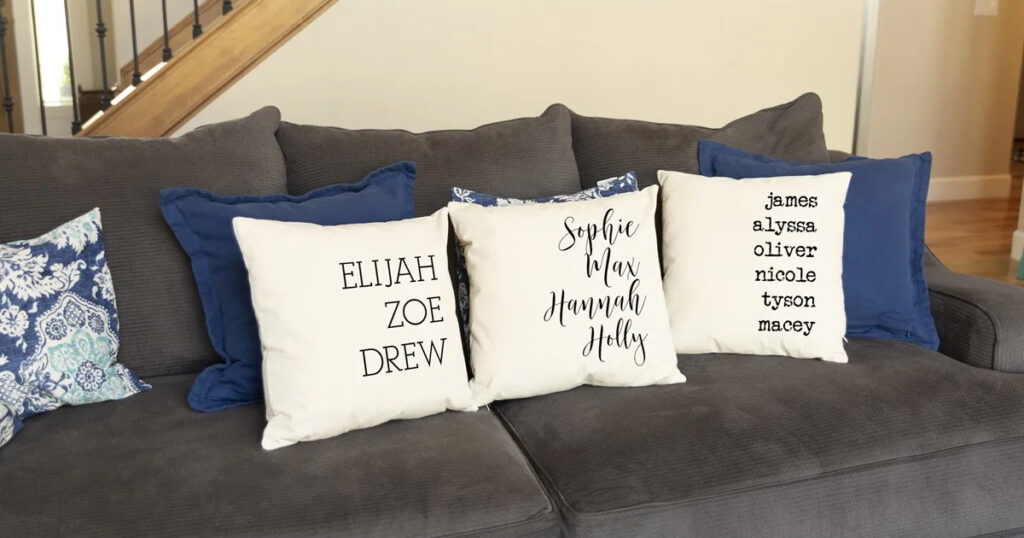 Personalize Pillow Covers