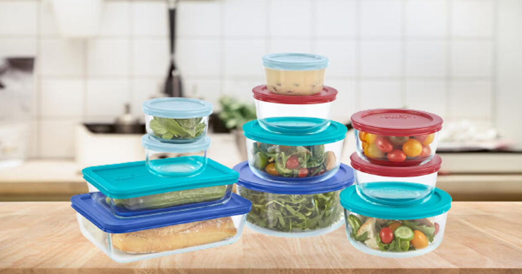 Pyrex pc Glass Storage