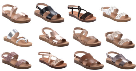 REFRESH FLAT SANDALS