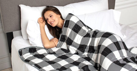 Reversible Weighted Blankets