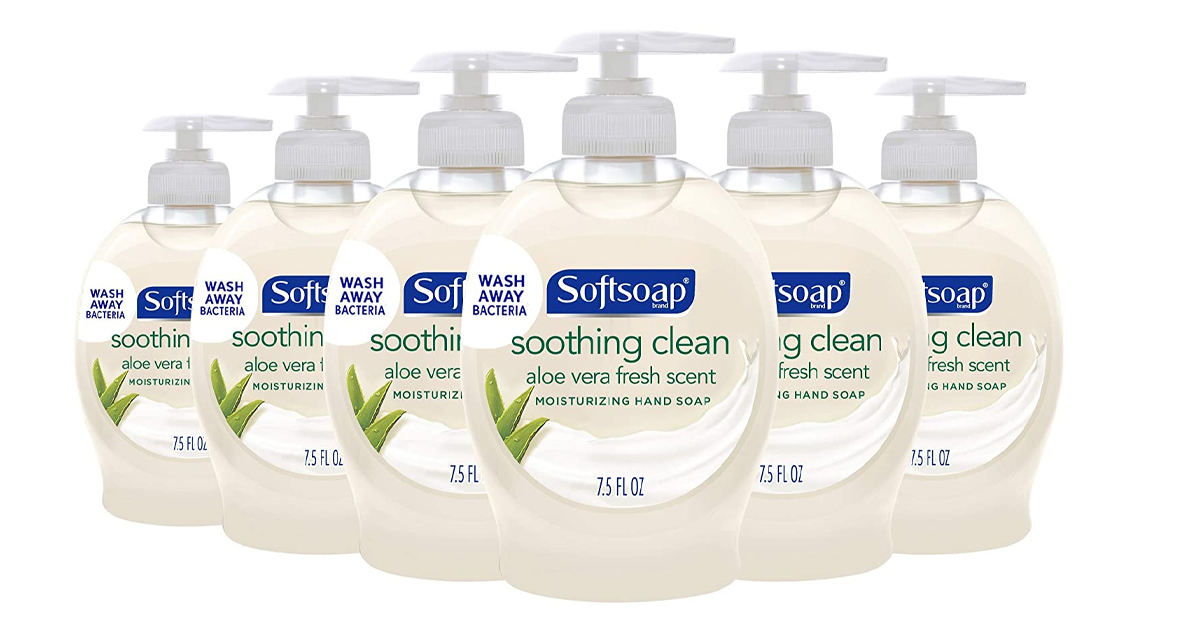 Softsoap Moisturizing Liquid Hand Soap Soothing Clean Aloe Vera Fluid Ounces Pack