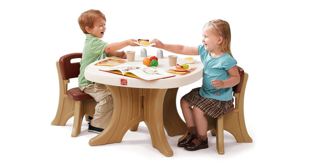 Step New Traditions Kids Table and Chairs Set