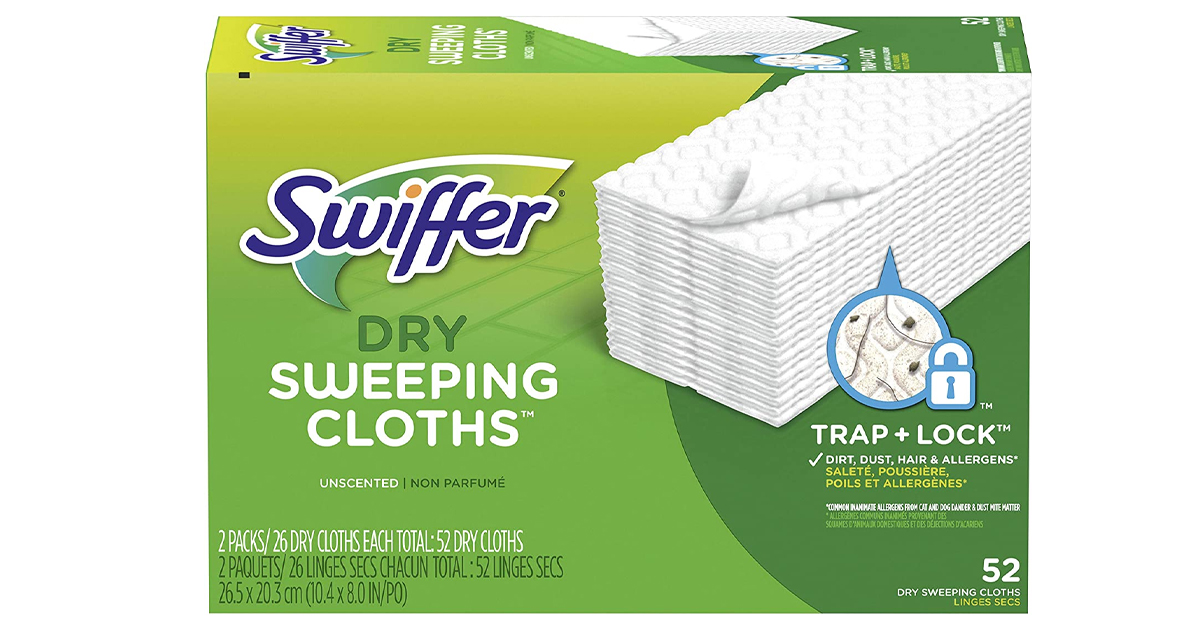 Swiffer Dry Sweeping Clothes