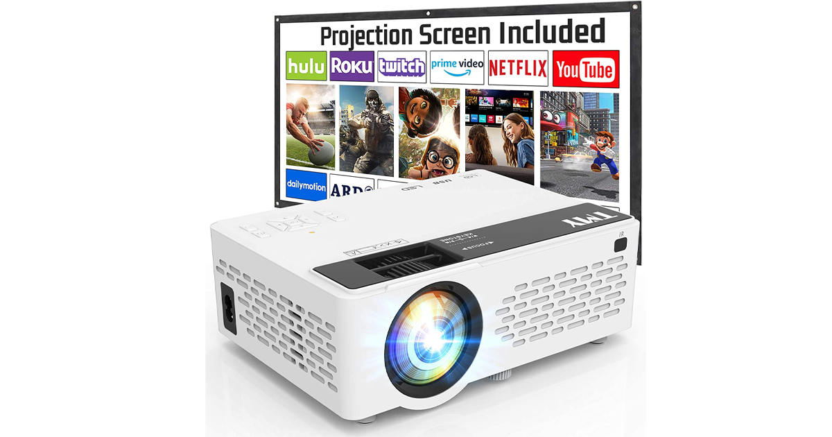 TMY PROJECTOR AND SCREEN