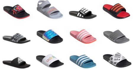 adidas slides dsw