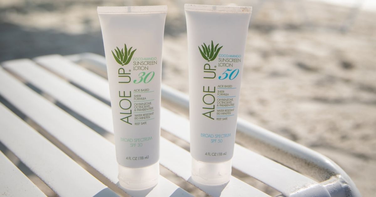 aloe up samples