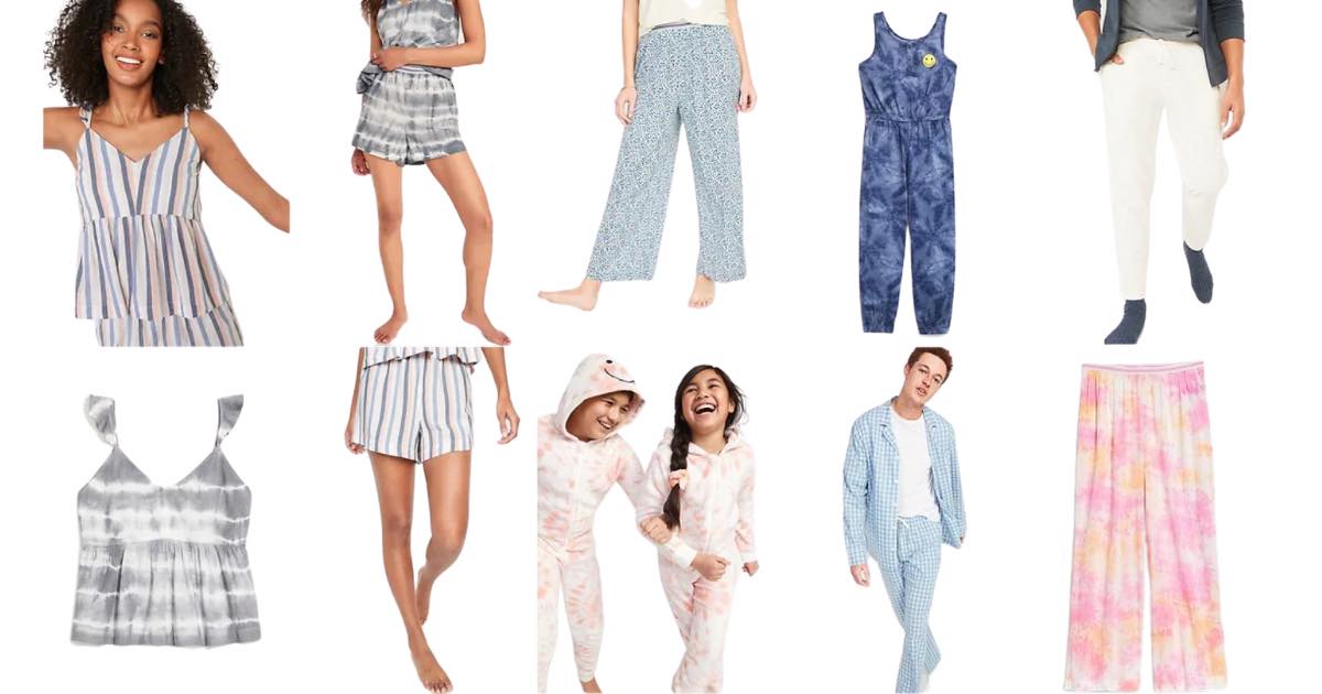 old navy pj sale whole family