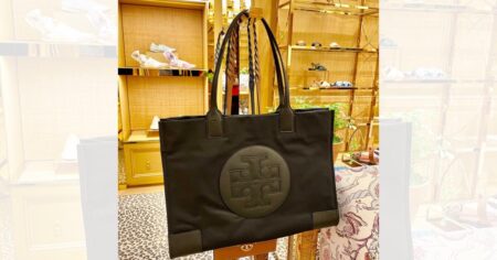tory burch tote in store