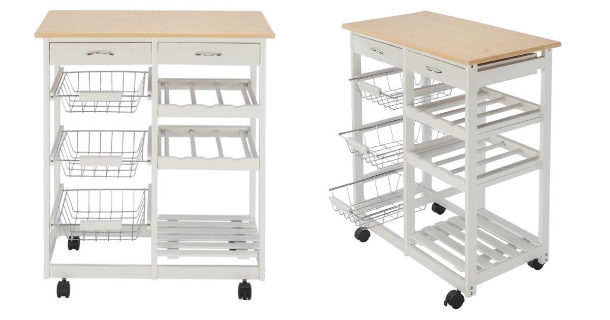 zulily kitchen cart