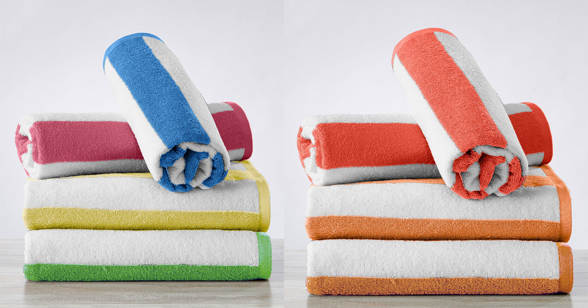 Pack Cabana Stripe Beach Towels