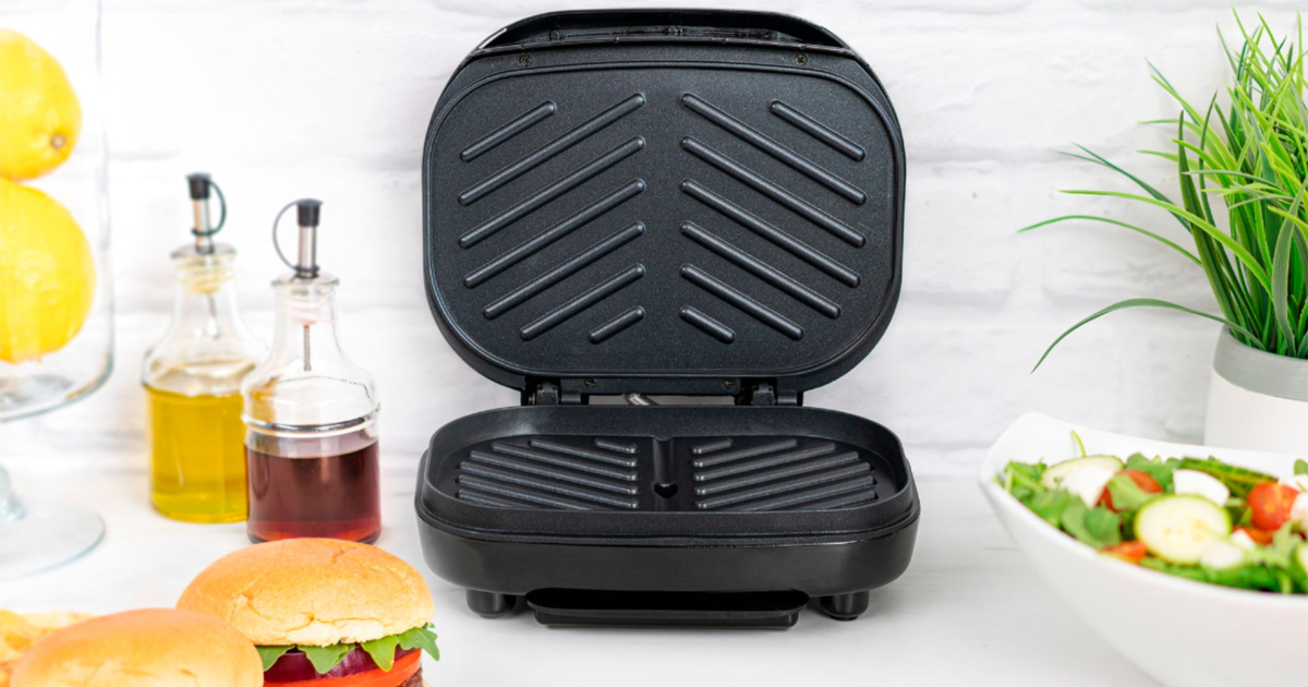 Bella Burger Electric Grill Black