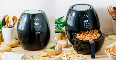Bella qt Digital Touchscreen Air Fryer Black