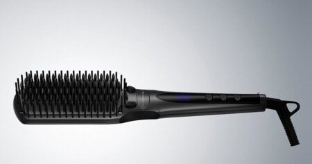 Black The Sleek Thermal Straightening Brush