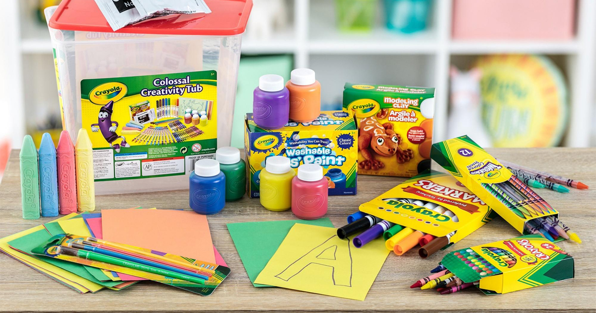 Crayola Colossal Creativity Tub