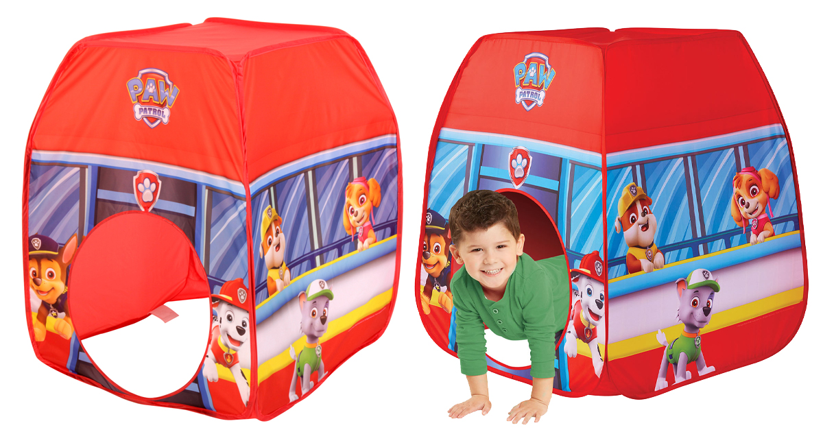 Paw Patrol Character Indoor Outdoor Play Tent Playhouse