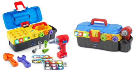 VTech Drill and Learn Toolbox With Working Drill and Tools