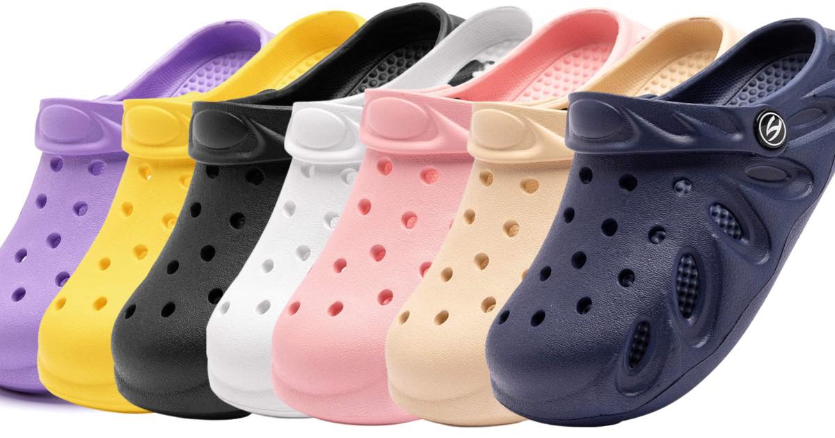 garden clogs slip on water shops