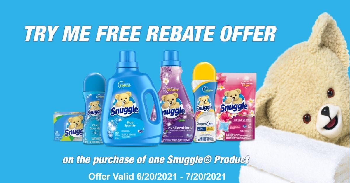 snuggle rebate
