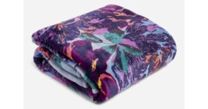 vera bradley plush blanket