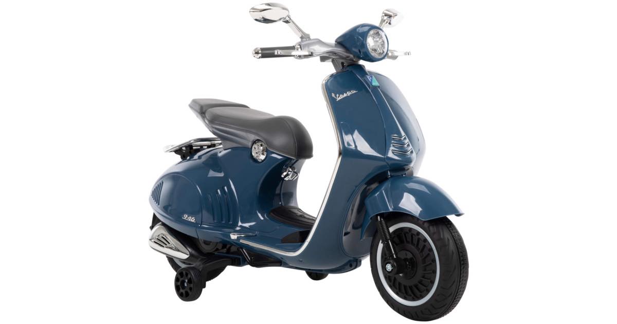 vespa ride on scooter