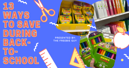 13 Ways to Save During Back to School