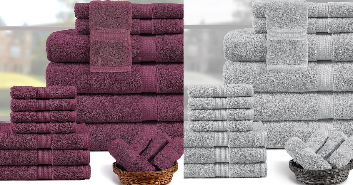 PC BATH TOWEL SETS