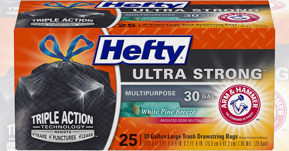 Hefty Ultra Strong Trash Bags