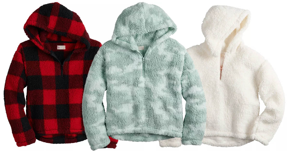 Kids Sherpa Hoodie