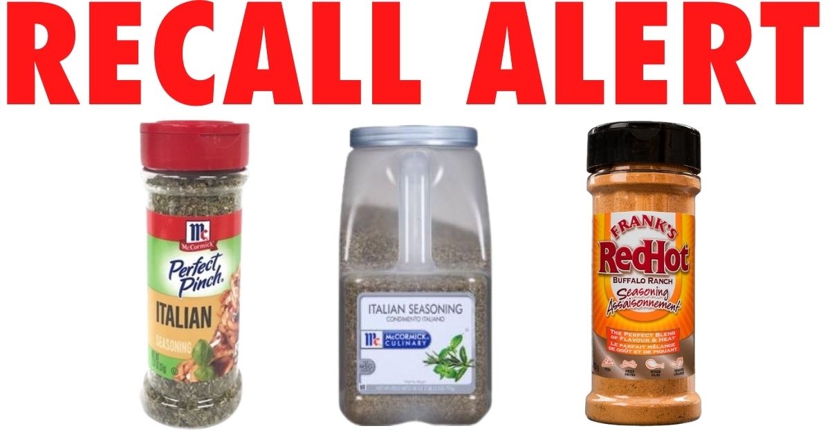 MCCORMICK RECALL