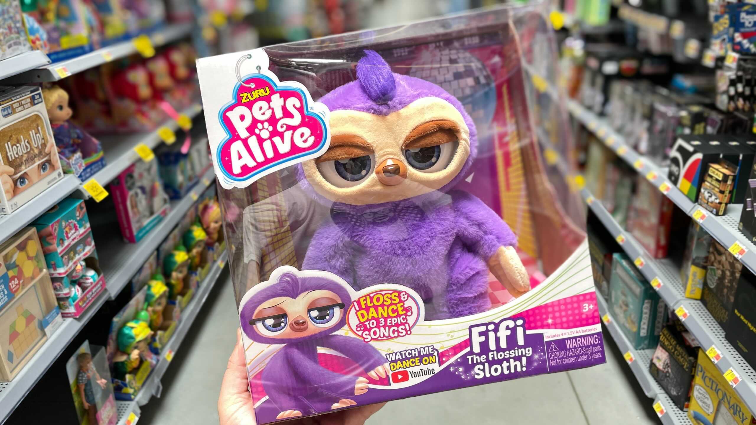 PETS ALIVE FLOSSING SLOTH