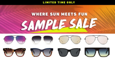 QUAY AUSTRAILIA SAMPLE SALE