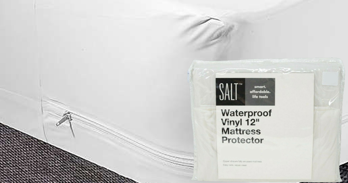 SALT VINYL WATERPROOF MATTRESS COVER