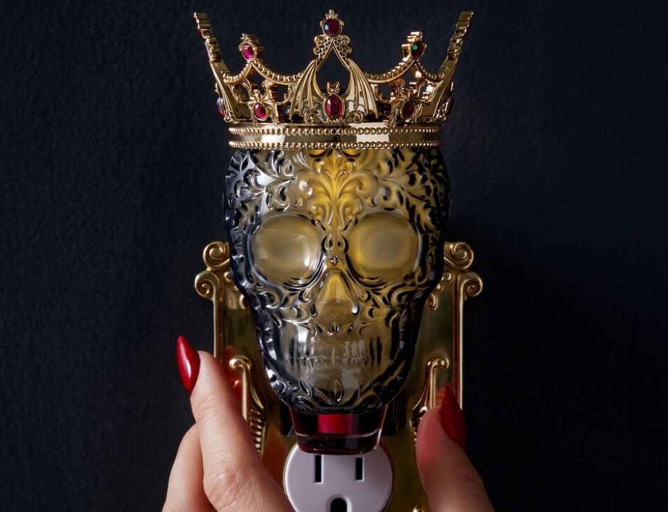 Spooky Skull King Nightlight Wallflowers Fragrance Plug