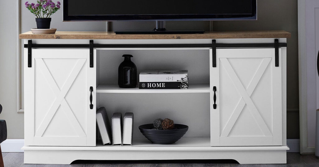 farmhouse tv stand