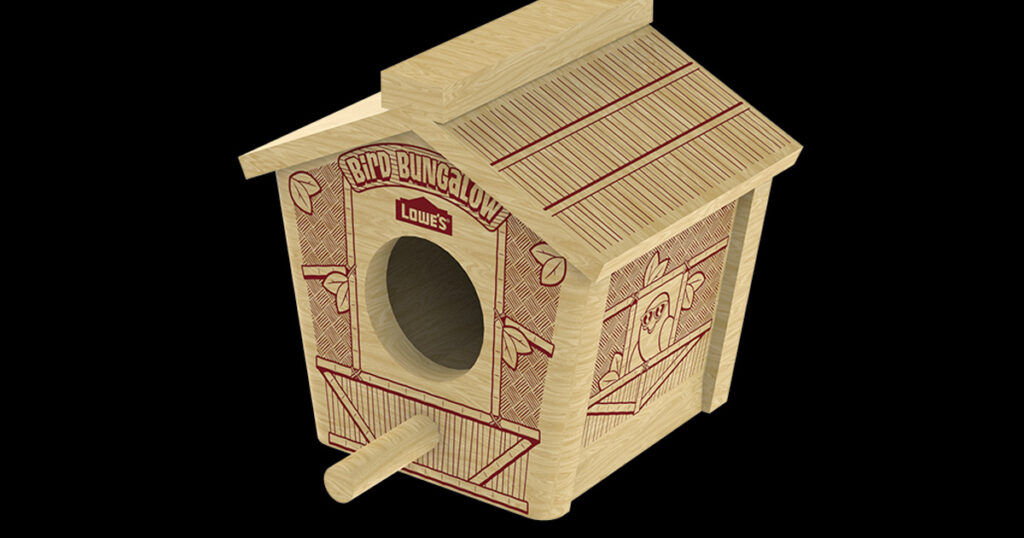 lowes bird house