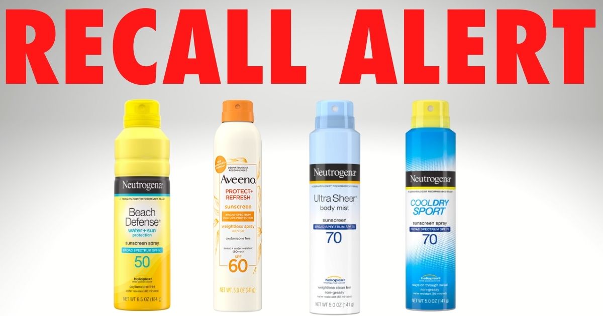 sunscreen recall