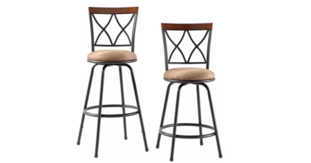 swivel stool set